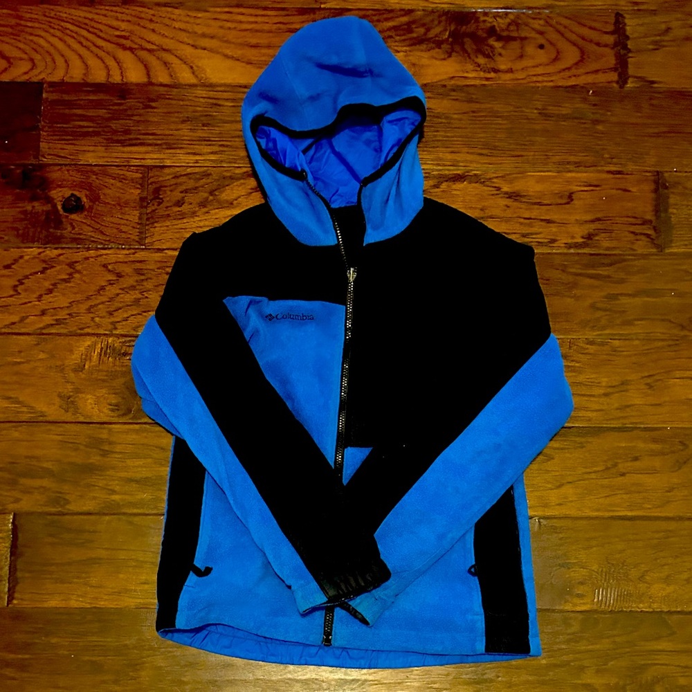 Boys youth large Columbia coat Reversible
